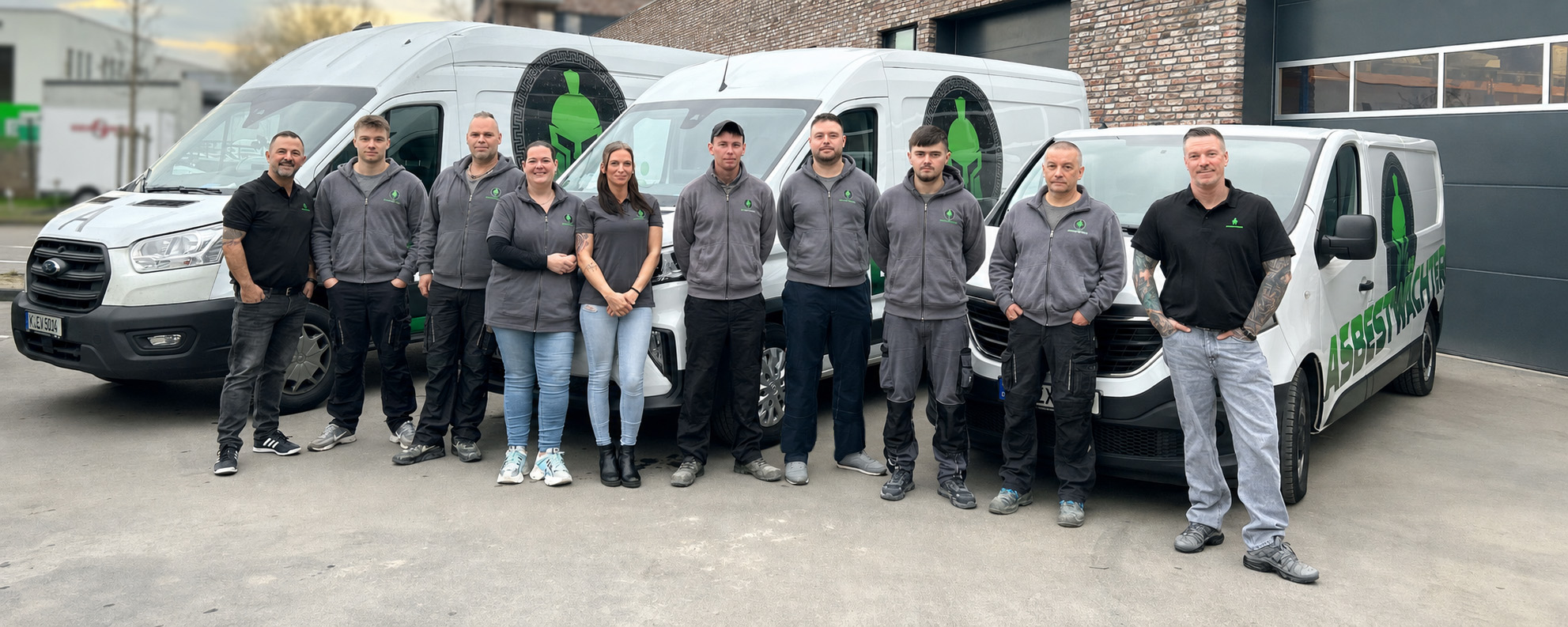 Das Asbestwächter Team